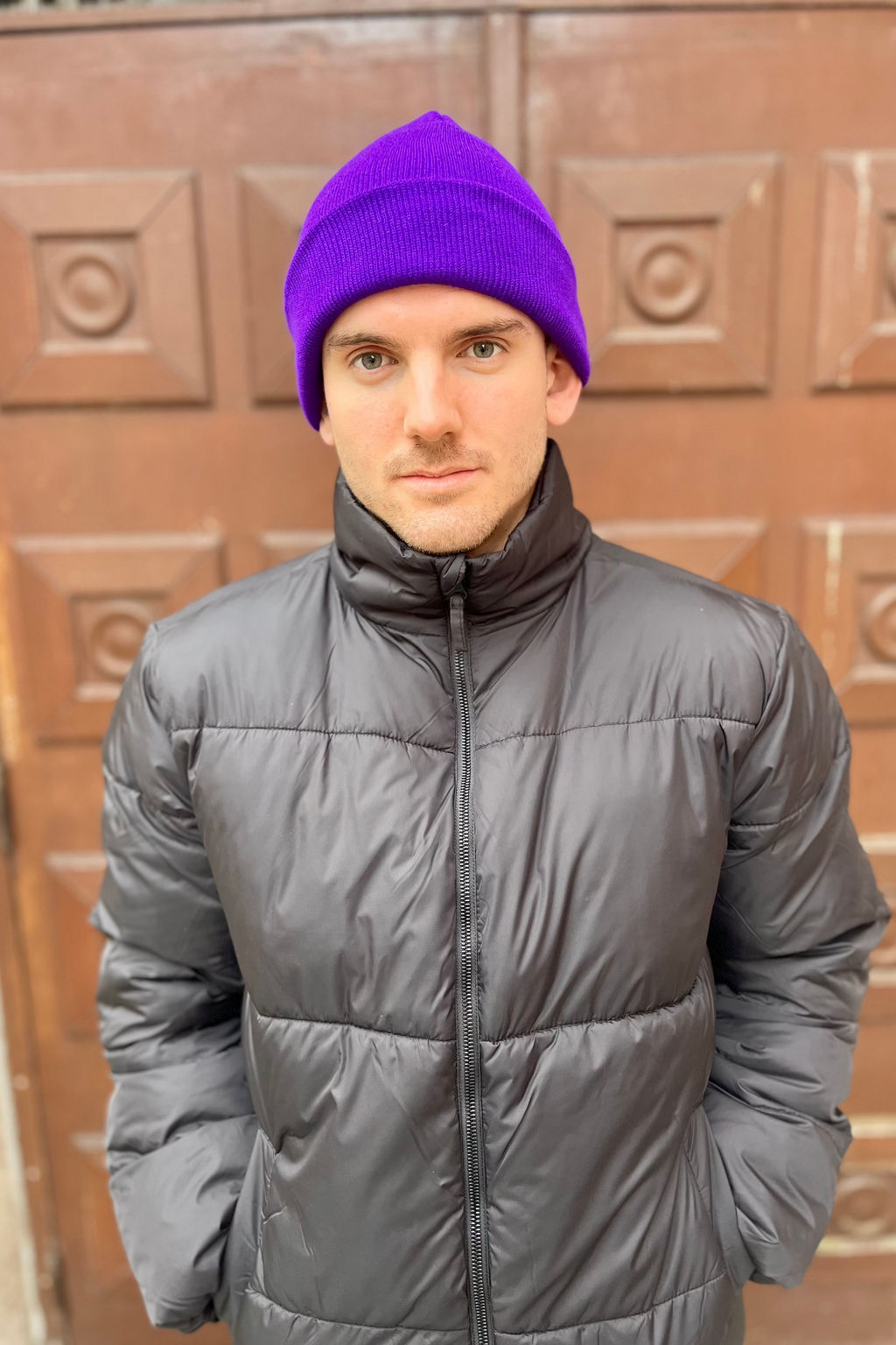 Classic beanie - Purple