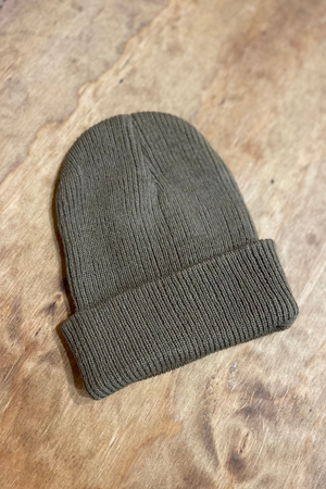 Knitted beanie - Coffee