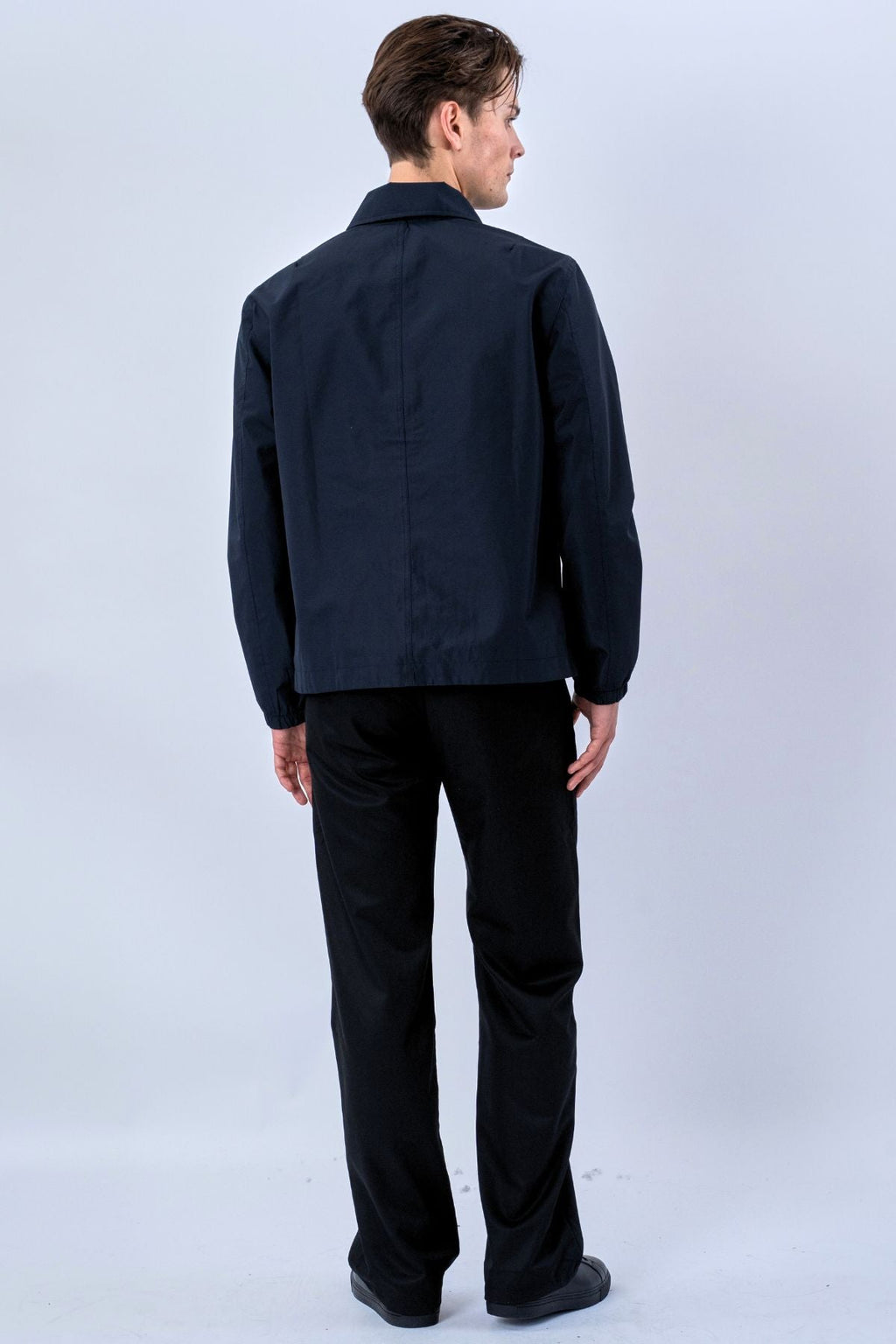 Kratka jakna s patentnim zatvaračem - tamnoplava