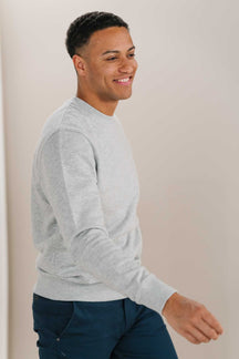 Mikina Crewneck - Ash Grey