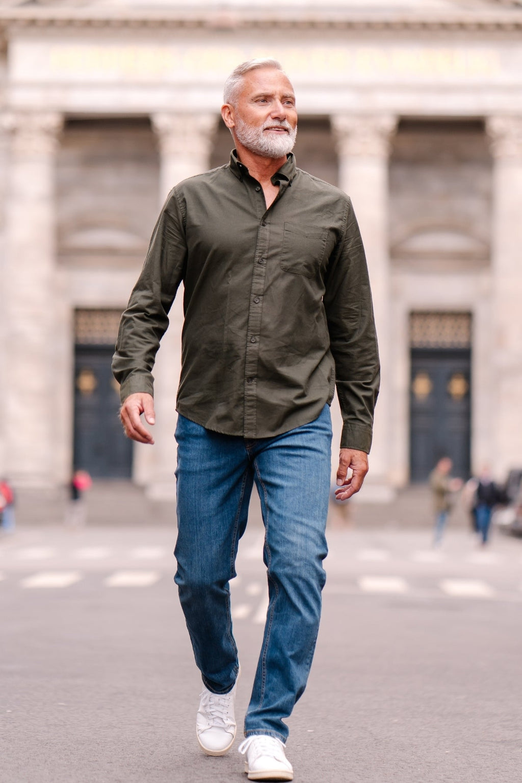 Originalna izvedba Oxford Shirt ™ ️ - Šumska noć