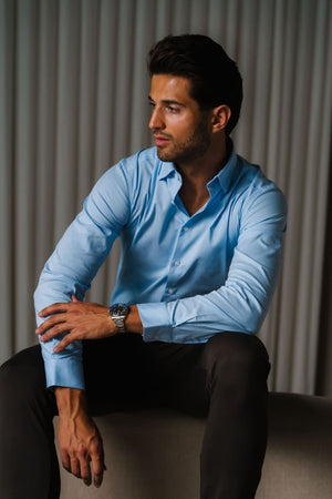 The Original Performance Košeľa ™ ️ - svetlo modrá