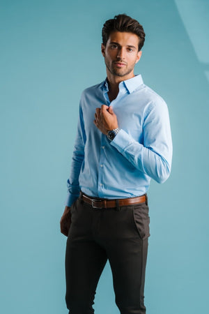 The Original Performance Košeľa ™ ️ - svetlo modrá