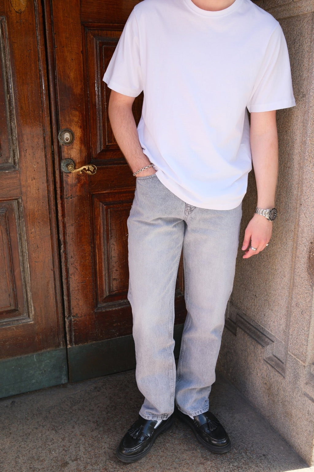 Jeans Fit Loose Noah - Denim Grey