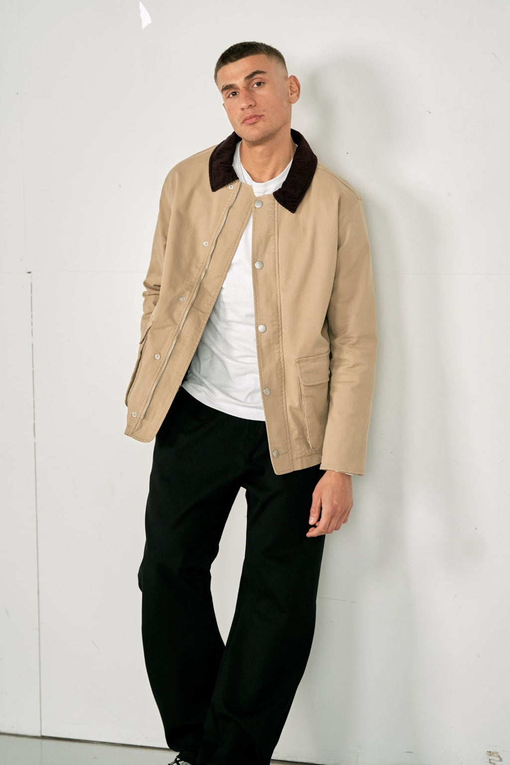 Twill Jacket - Dark Sand