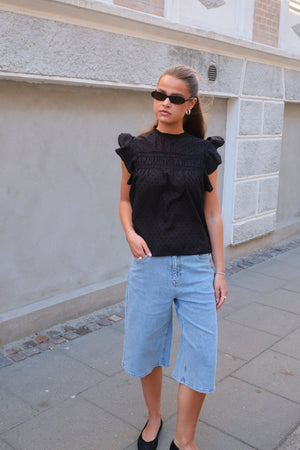 Barr lása trine - dubh