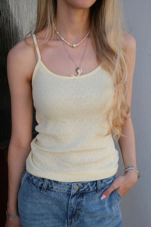 Isa Singlet Top - Anise Flower