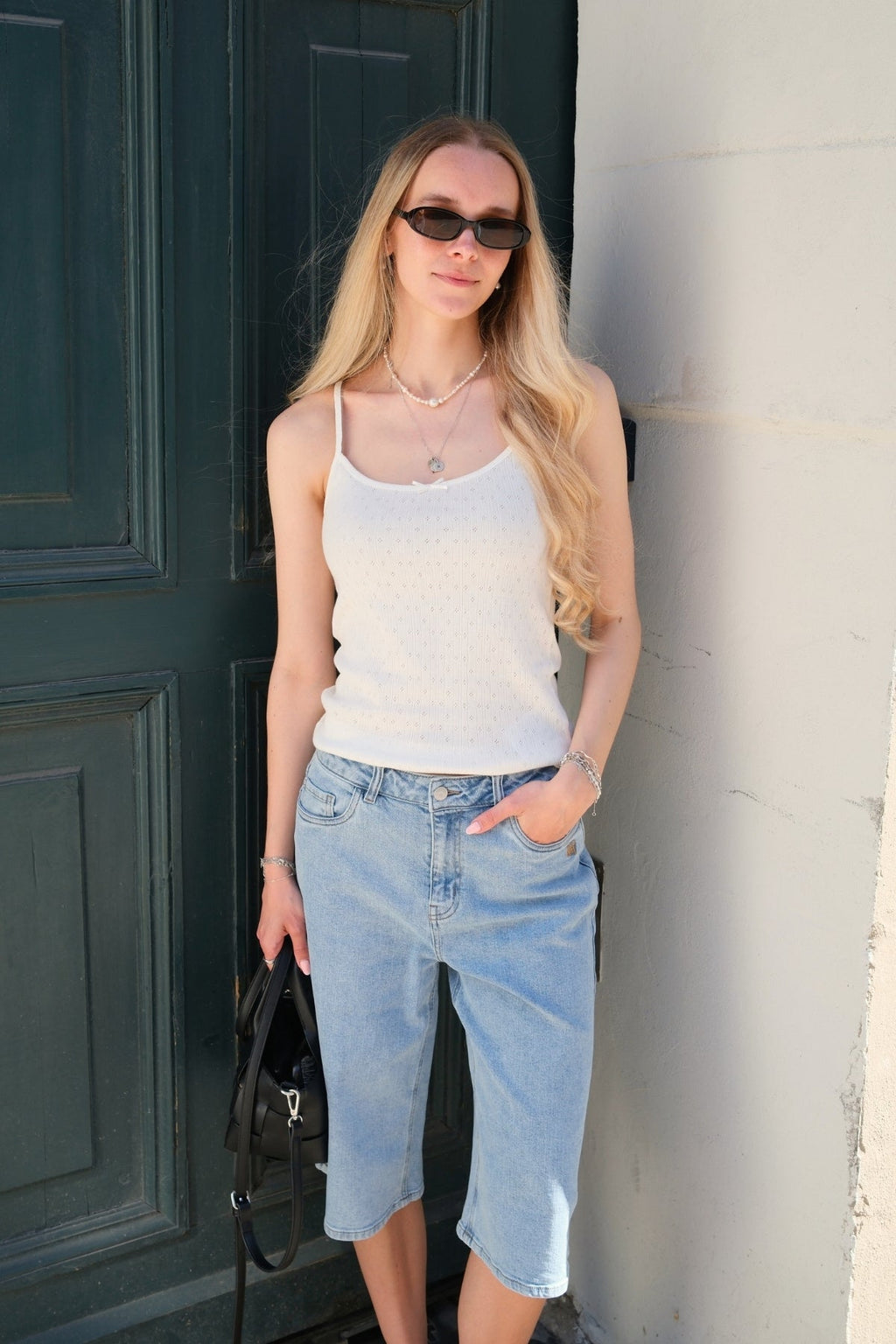 Isa Singlet Top - Snow White