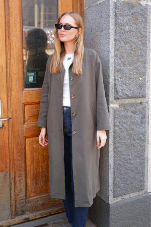 Carla Trenchcoat - Olive