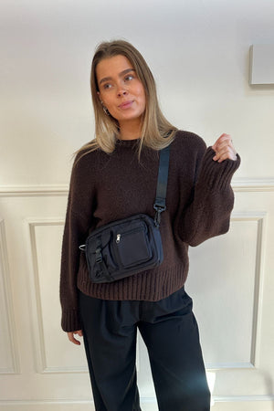 Bunha Cross Body - čierna