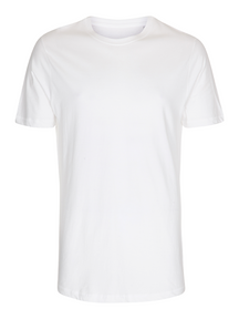 Long T-shirt - White