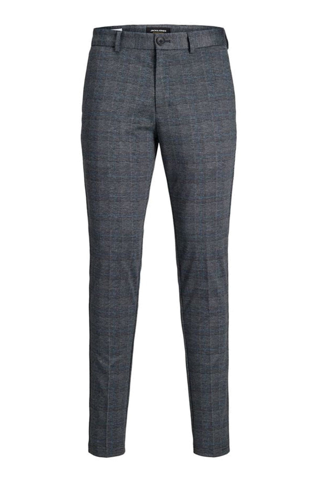 Marco Phil Pants - Checkered liath dorcha