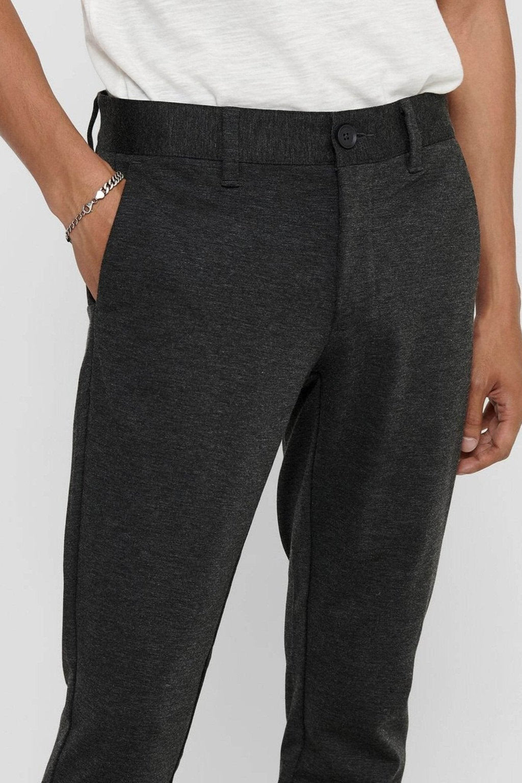 Mark Pants - Dark Gray (stretch pants)