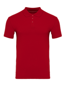 Muscle Polo Shirt - Red