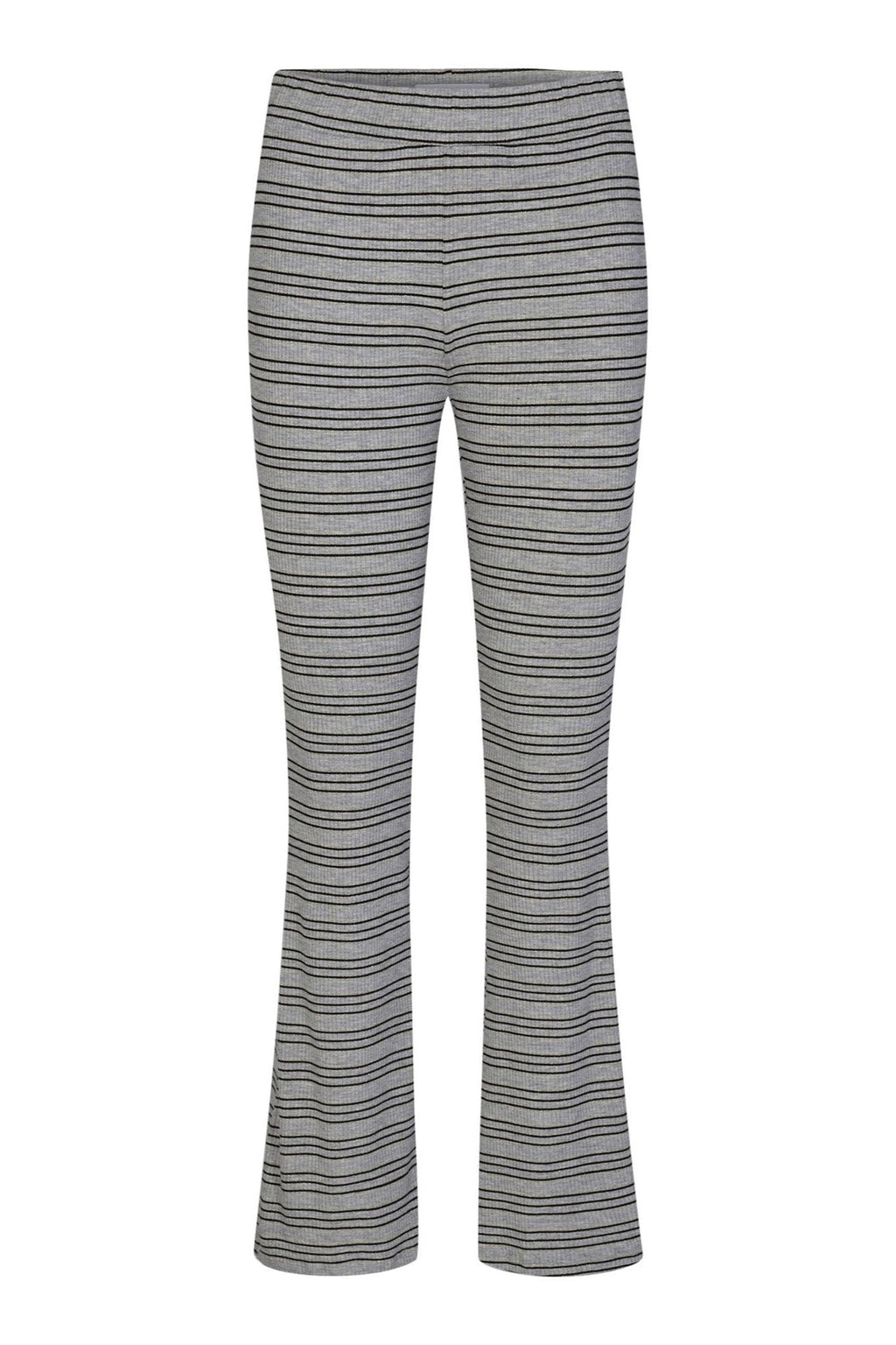 Natalia Flair Pants - Gray Gold Lurex