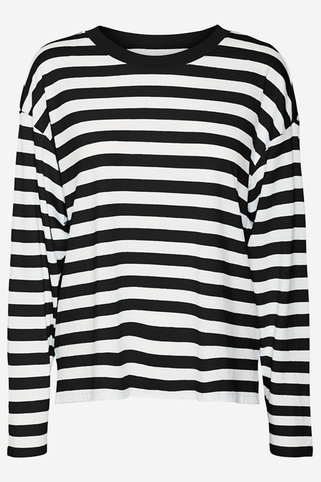 Nelli sveter s dlhým rukávom - čierna