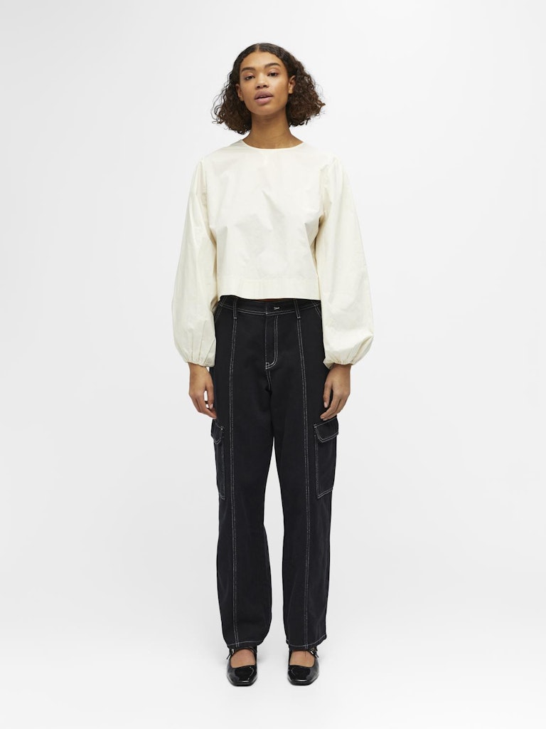 Gala Long-Sleeved Top - Cloud Dancer