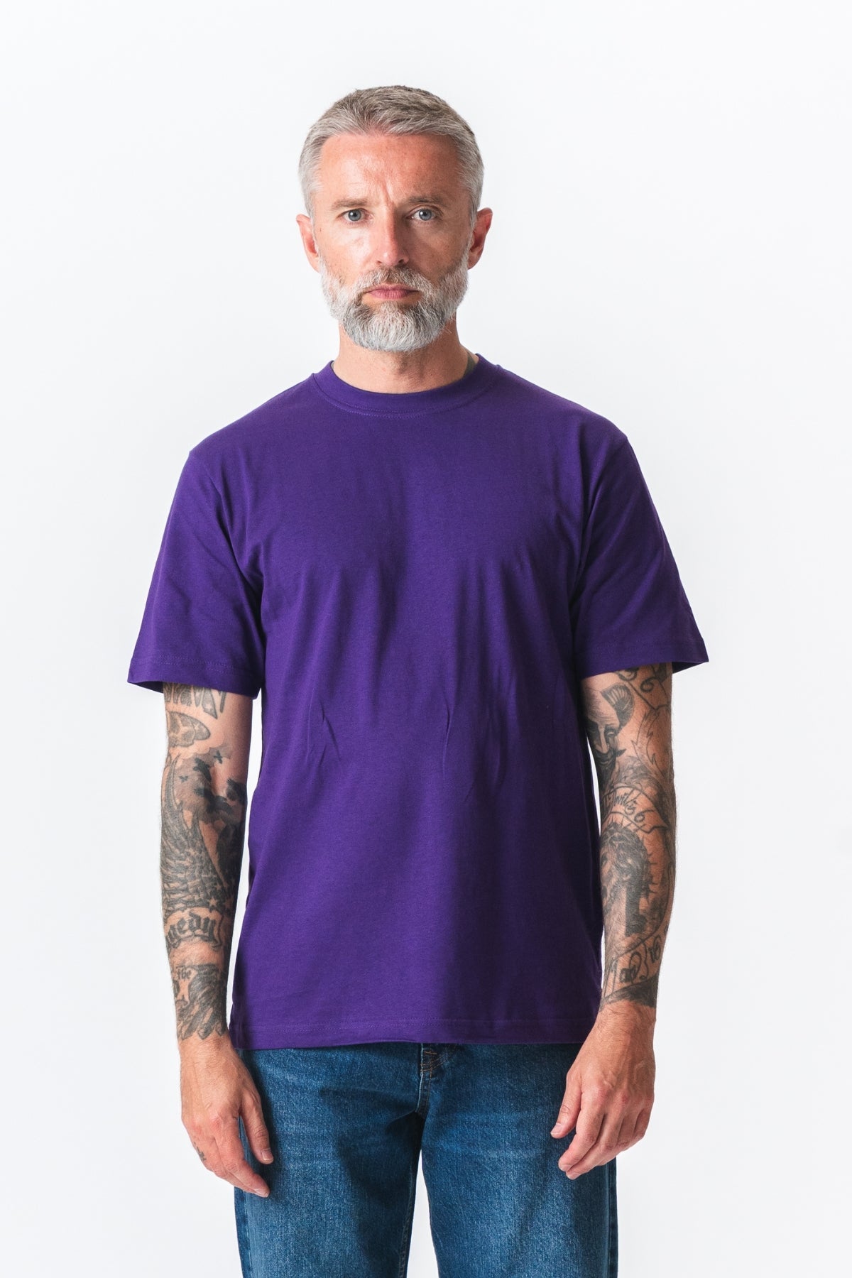 Royal Reverie Purple Tee: Unveil Majestic Comfort and Style for Men
