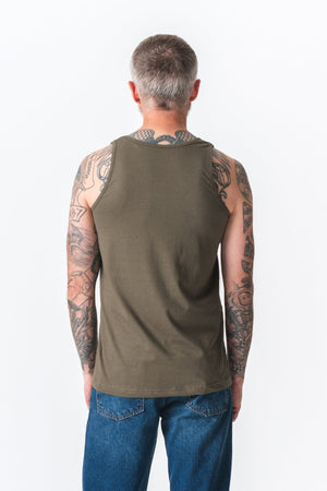 Basic Tanktop - Army Green