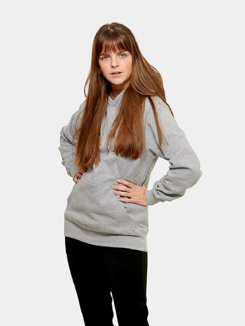 Oversized Hoodie - Askegrå - TeeShoppen - Grå