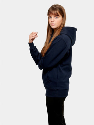 Oversized Hoodie - Navy - TeeShoppen - Blå