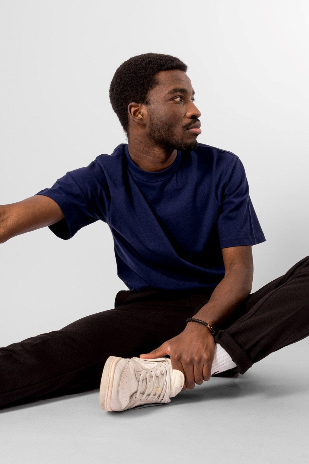 T -léine ró -mhór - Cobalt Blue