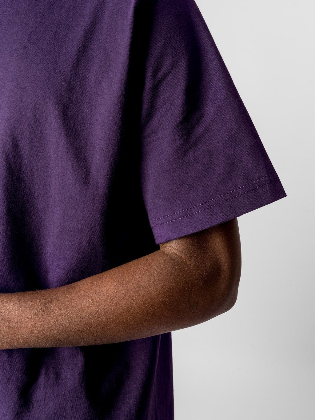 Oversized T-shirt - Purple