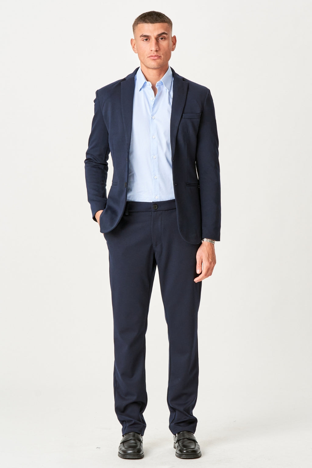The Original Performance Suit Regular Fit – (Navy) (V.I.P)