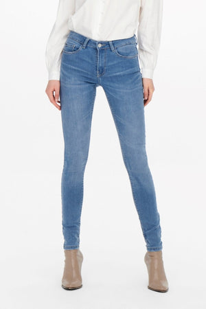 Performance Jeans - Light Blue (Mid Waist)