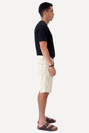 Philip Denim Shorts - gaineamh