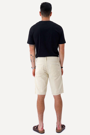 Philip Denim Shorts - gaineamh