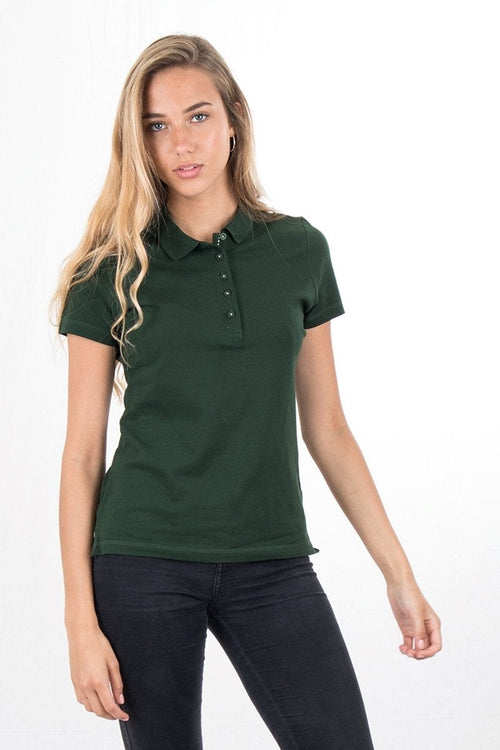 Polo Shirt - Mørke Grøn - TeeShoppen - Grøn