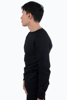 Raglan Crewneck - Black