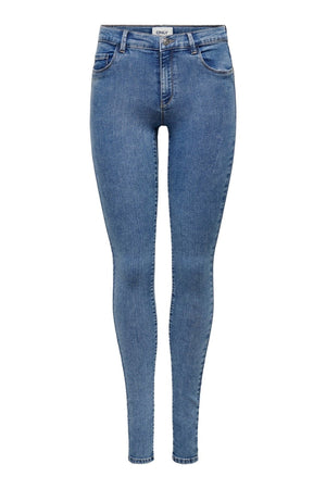 Jeans Fit Skinny Báisteach - Denim Blue