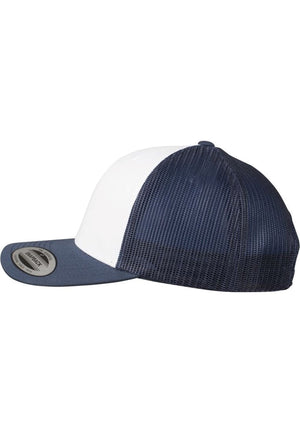 Retro Trucker Colored Front - navy