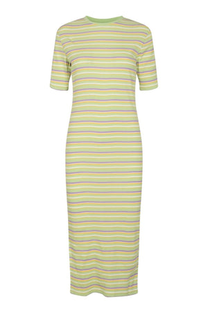 Gúna Roberta - Stripe Mint
