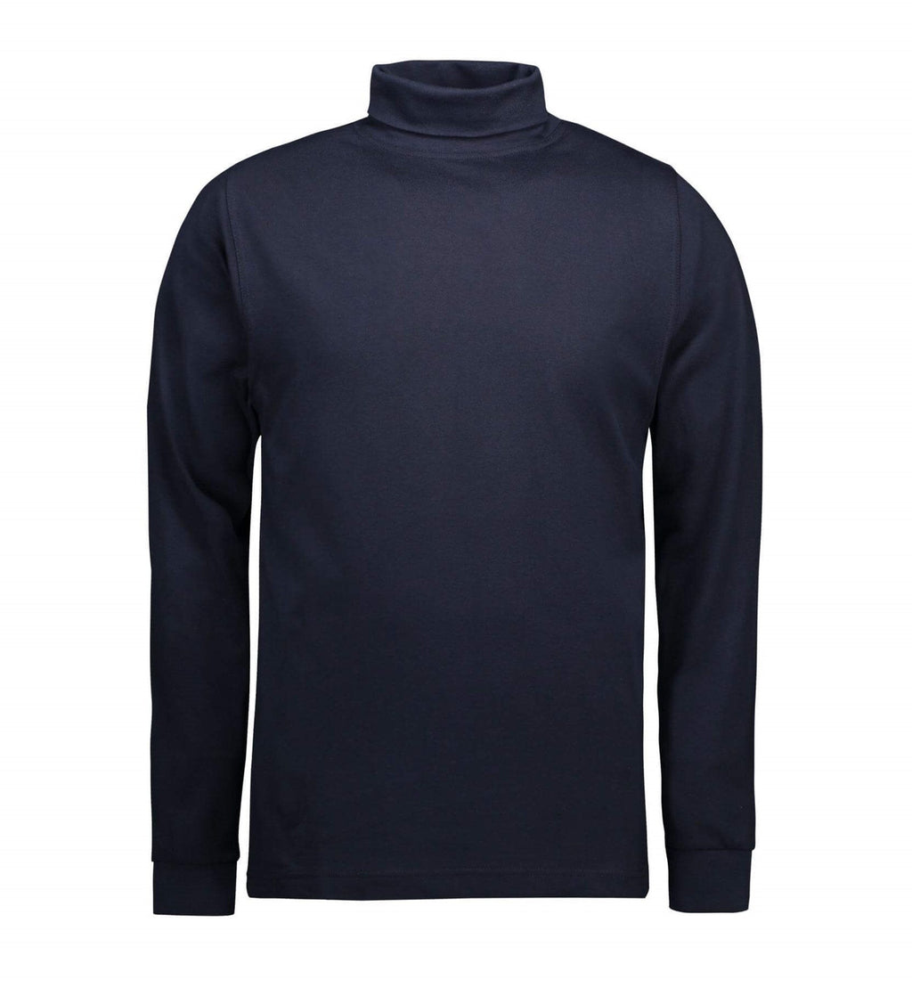 Roll collar sweater - Navy