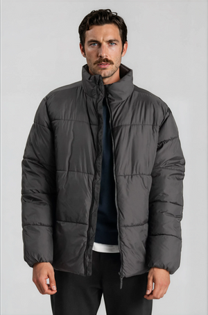 Puffer Jacket - Black
