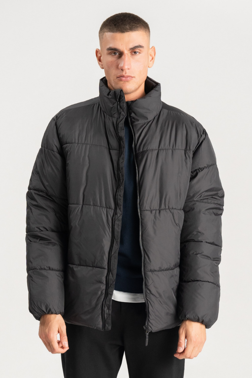 Puffer Jacket - Black