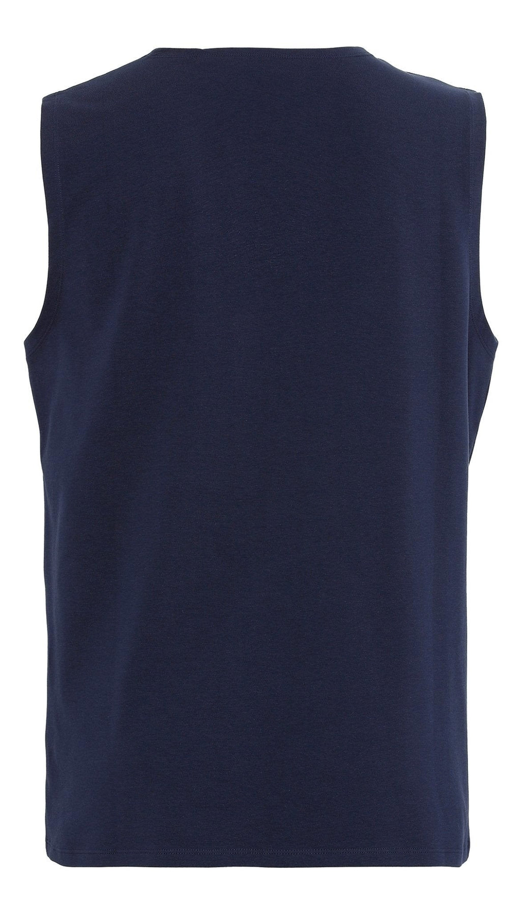 Sleeveless Tee - Navy