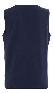 Sleeveless Tee - Navy