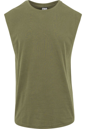 Sleeveless Tee - Olive