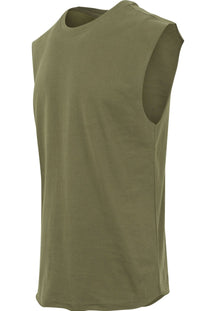 Sleeveless Tee - Olive