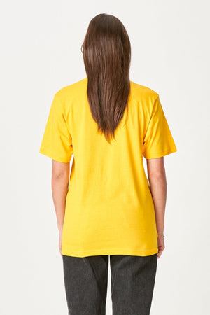 Oversized t-shirt - Yellow