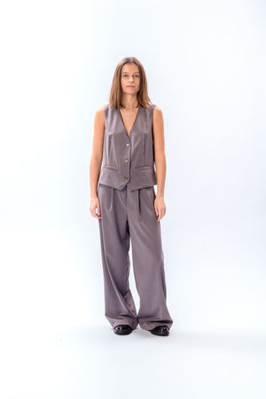 Suit Pants Loose - Black