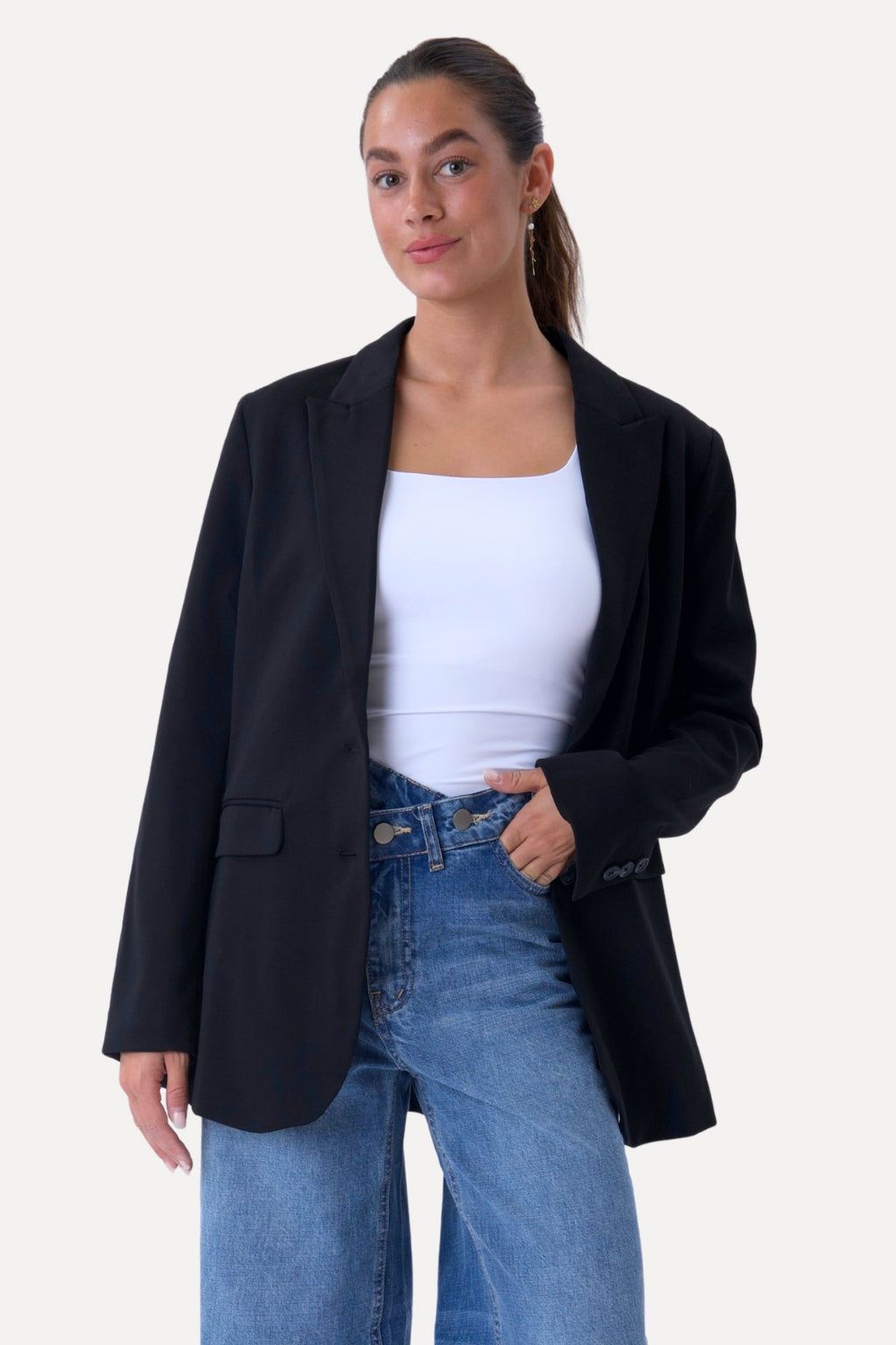 Blazer klasického strihu - Navy