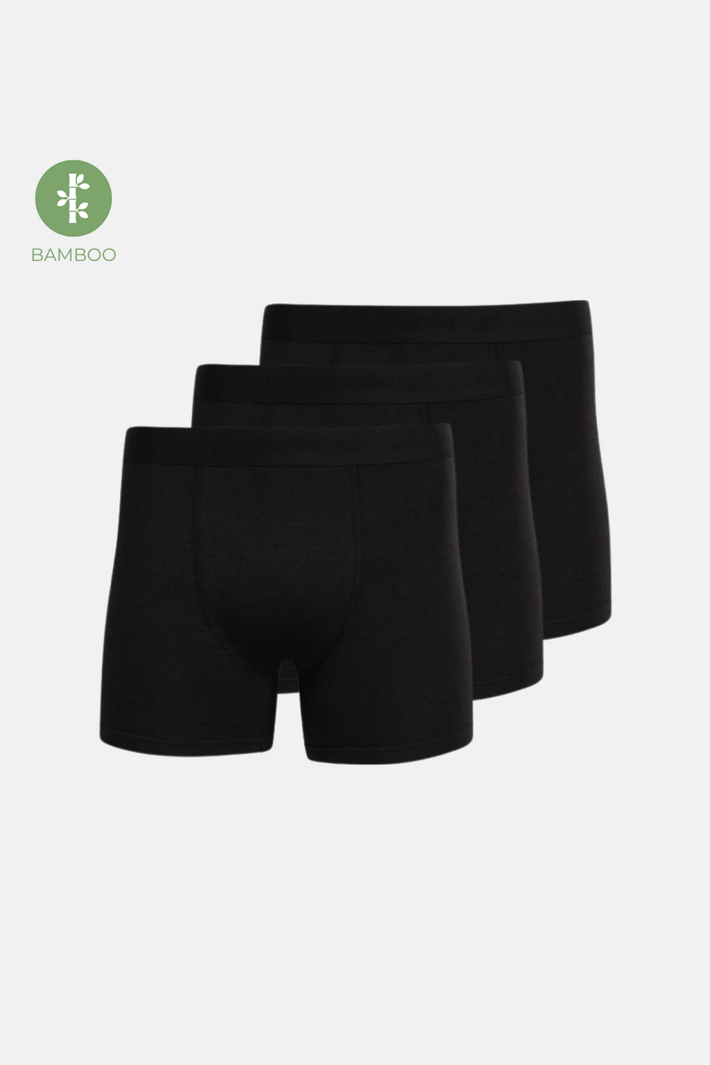 Performance Trunks bambú 3 -phacáiste - Black