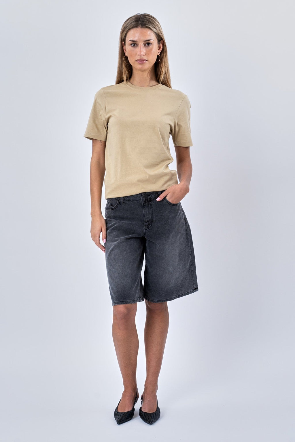 Boyfriend Tee - Sand