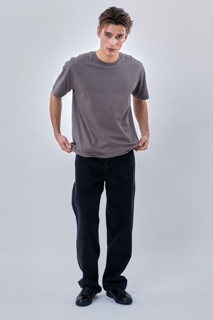 Heavy Boxfit Tee - Dark Grey