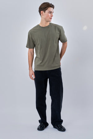 Heavy Boxfit Tee - Olive
